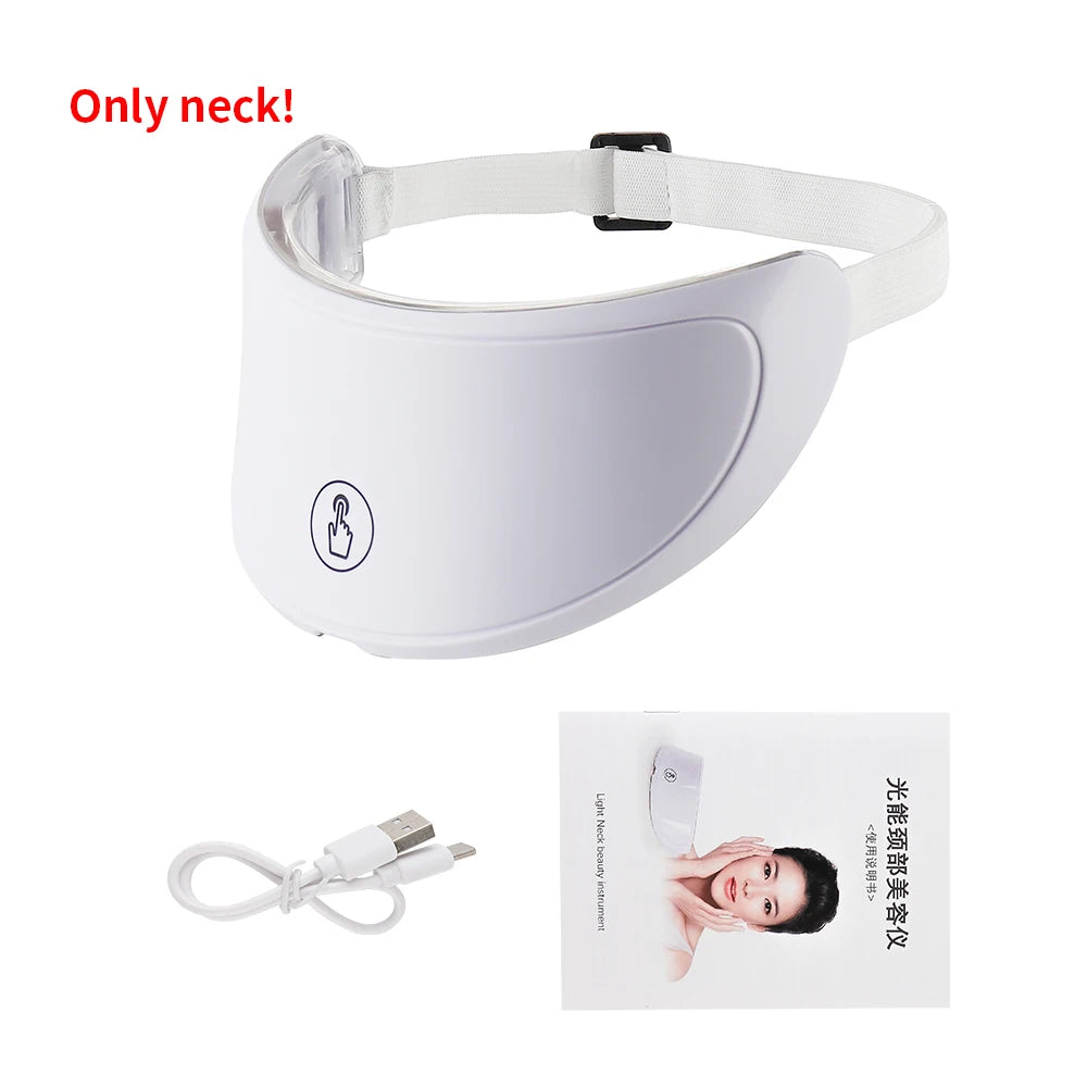 GlowPulse 7-Color LED Face & Neck Therapy Mask